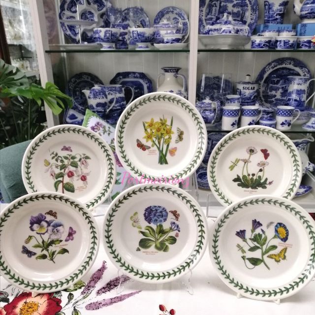 Portmeirion botanic outlet garden side plates