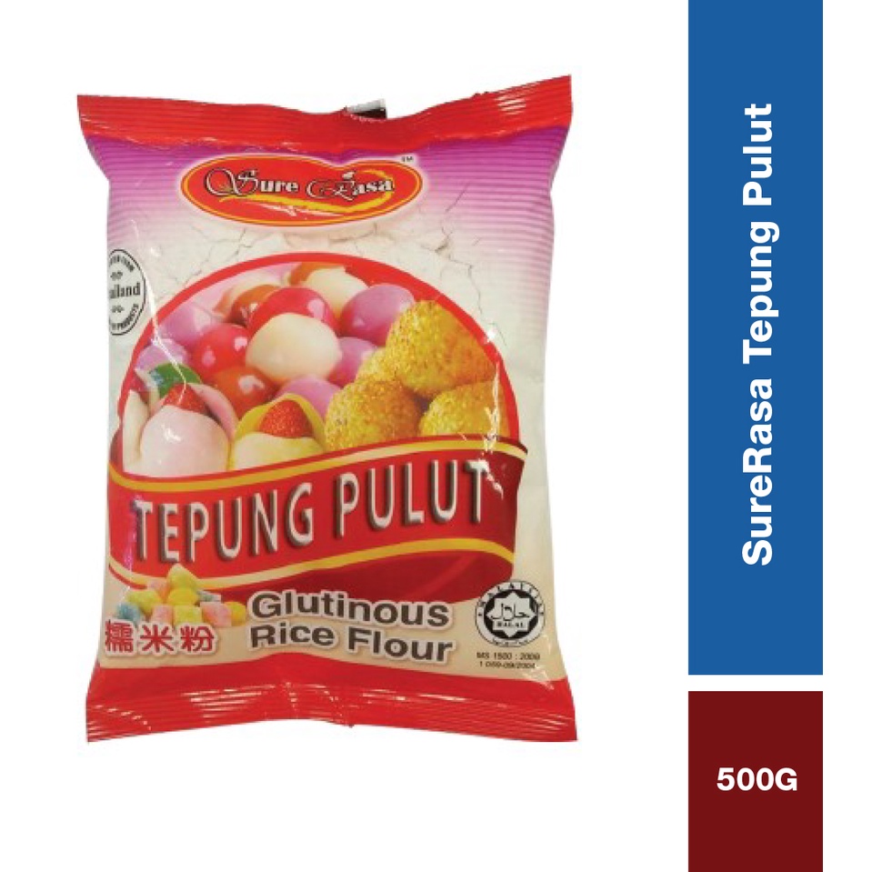 Sure Rasa Glutinous Rice Flour 500g (Tepung Pulut) | Shopee Malaysia
