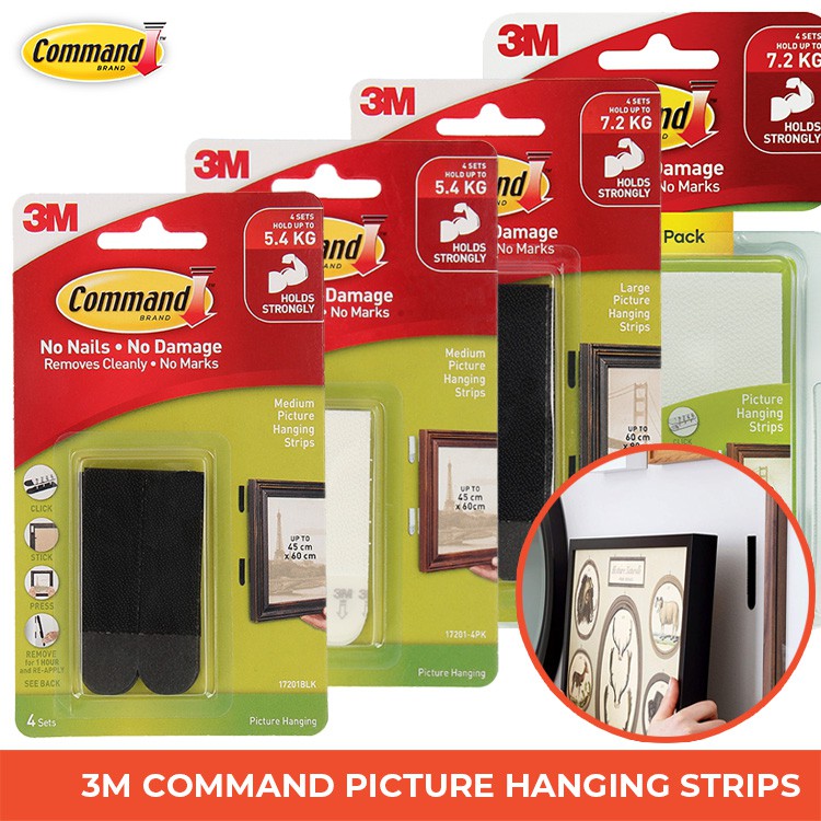 3m hang deals pictures without nails