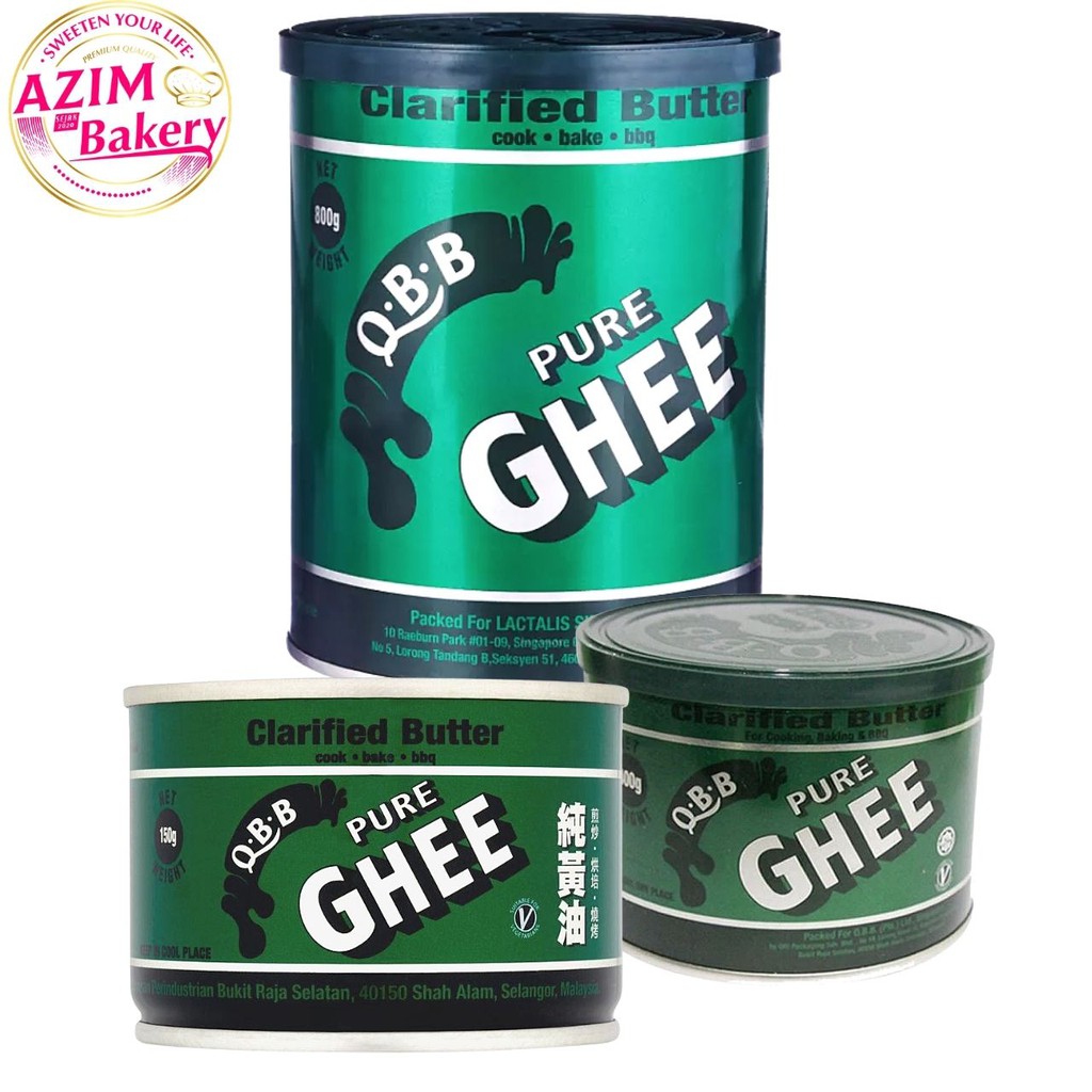 Qbb Pure Ghee Minyak Sapi Tulen | 150g | 400g | 800g (Halal) by Azim ...