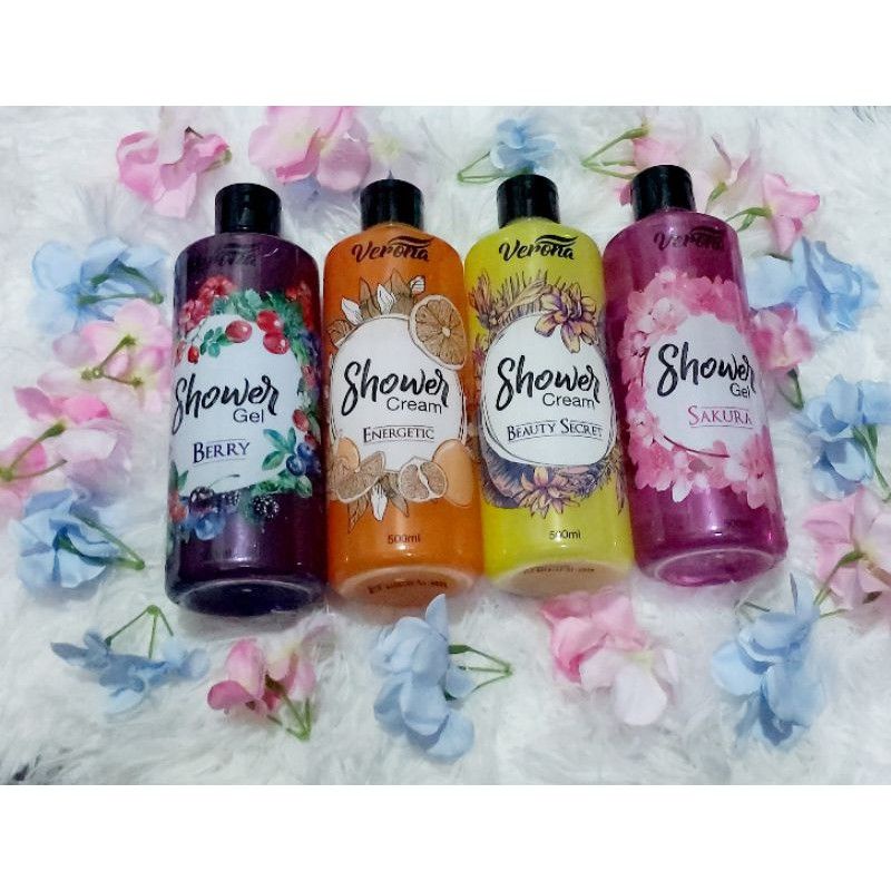 SHOWER GEL | SABUN MANDI BERBAU PERFUME | VERONA | BODY SHOWER CREAM ...