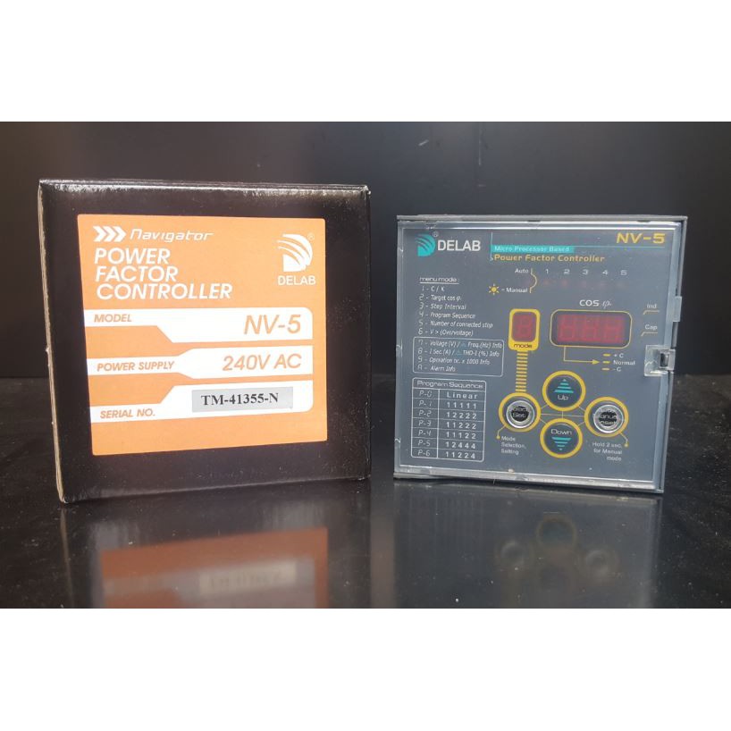 DELAB PFR Power factor regulator 5step 6step 7step 8step 14step nv5 nv6