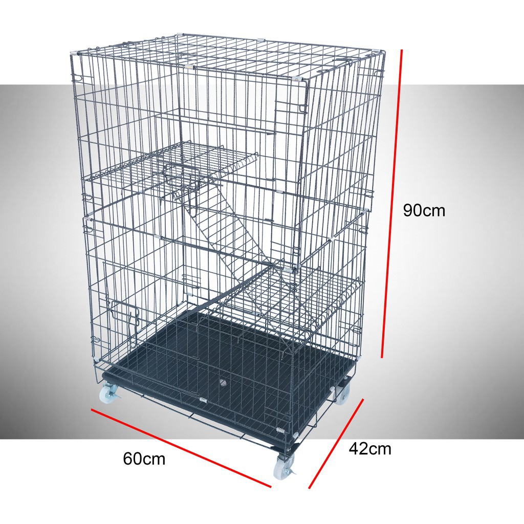 2 layer hotsell cat cage