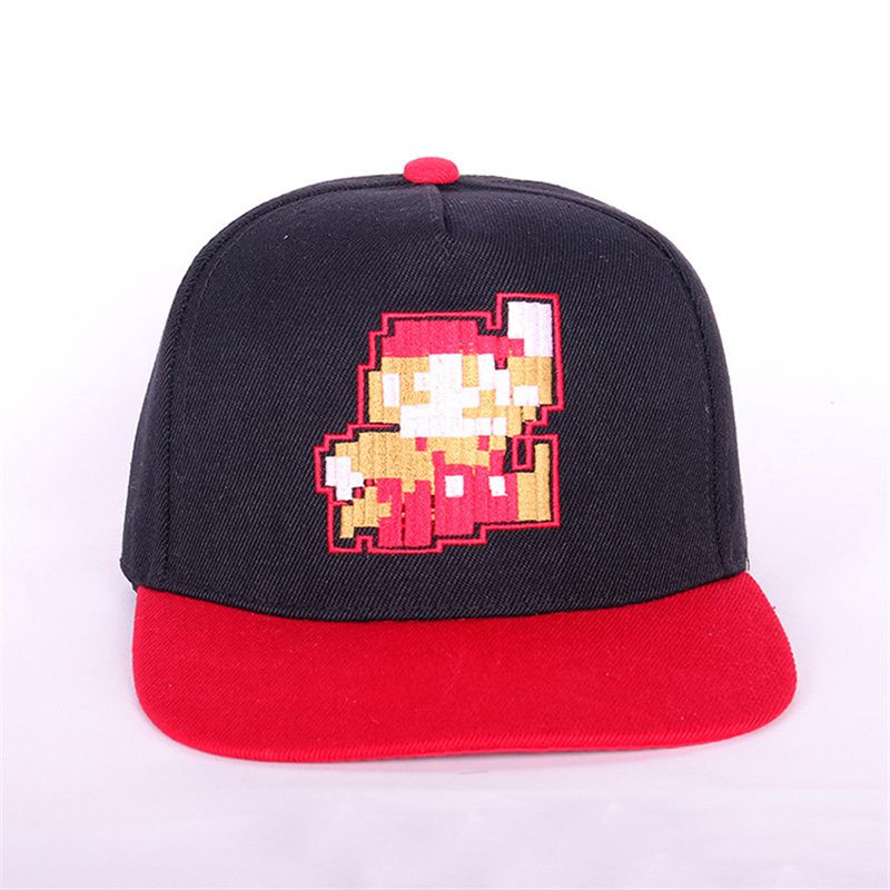 Super Mario Embroidered Baseball Cap Fashion Trend Mario HIP-HOP ...