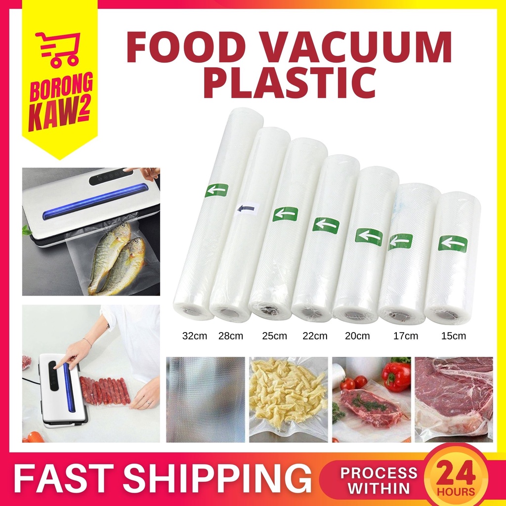 Food Vacuum Plastic Saver Bag Vacuum Sealer Machine Dry Wet Fresh Home