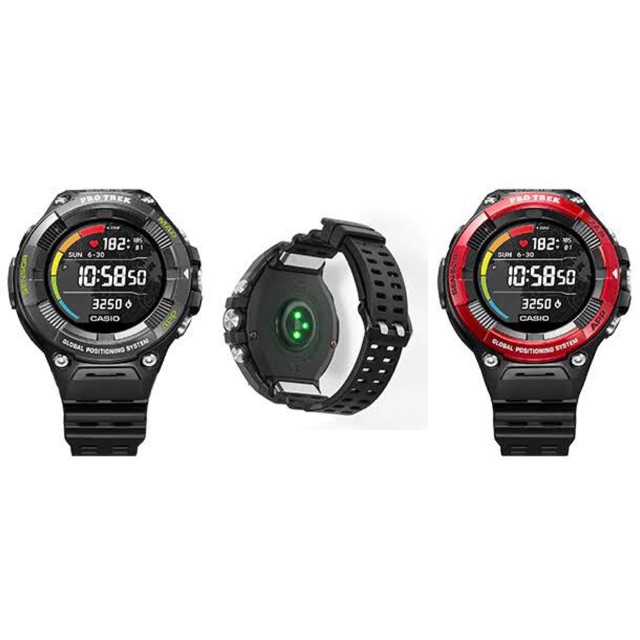 Casio Protrek Smart Watch WSD-F21HR Series With Heart Rate Measurement GPS  Oxygen Sensors