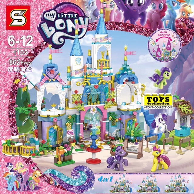 My little discount pony lego castle