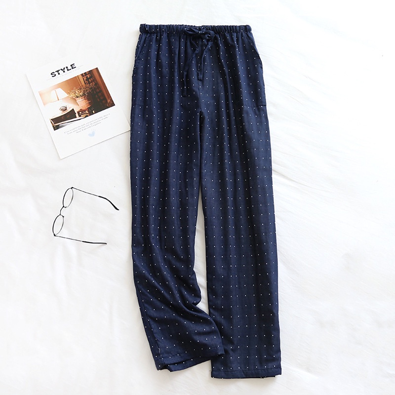 [Ready stock] Seluar Tidur Men & Women 100% Cotton Pyjamas Bottom Sleep ...