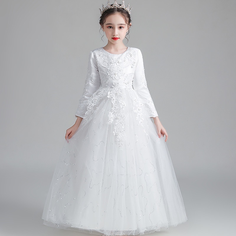 Girl Princess Dress Labuh Kids Baju Budak Fluffly Flower Girl Dress ...