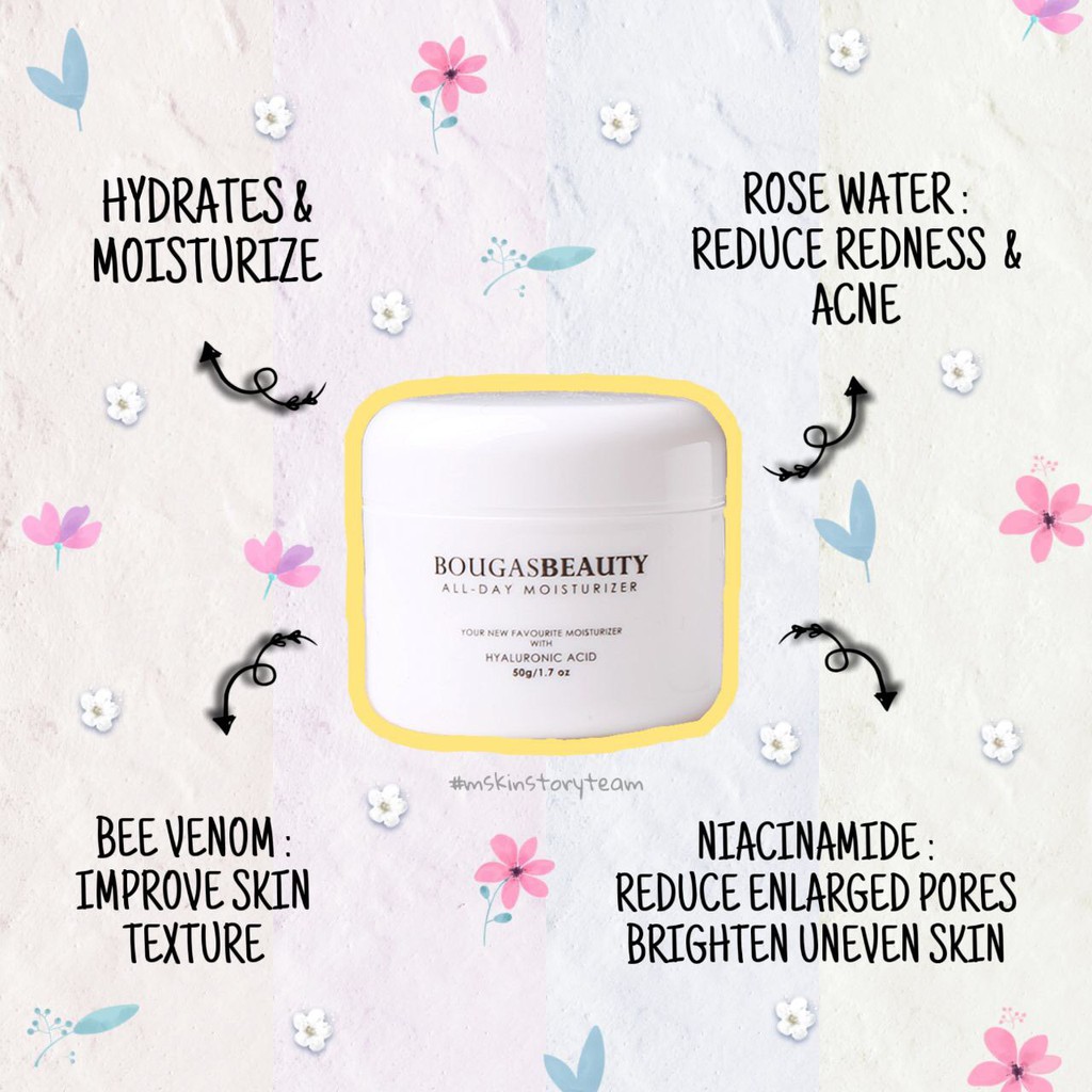 🔥[READY STOCK]🔥 Original Bougas Beauty (ADVANCE SERUM, MOISTURIZER