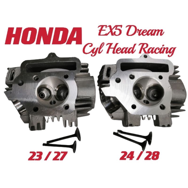 Honda EX5 Dream Cylinder Head Racing 23/27 & 24/28 | Shopee Malaysia