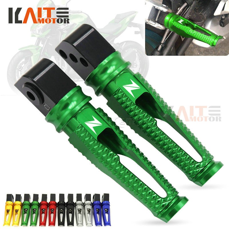 Rétroviseur Pour Kawasaki Z750 Z800 Z900 Z1000 ER-6N ER-6F Miroir De Moto Pour NINJA CNC 7/8 rétroviseurs D'extrémité De Guidon (Color : Oval