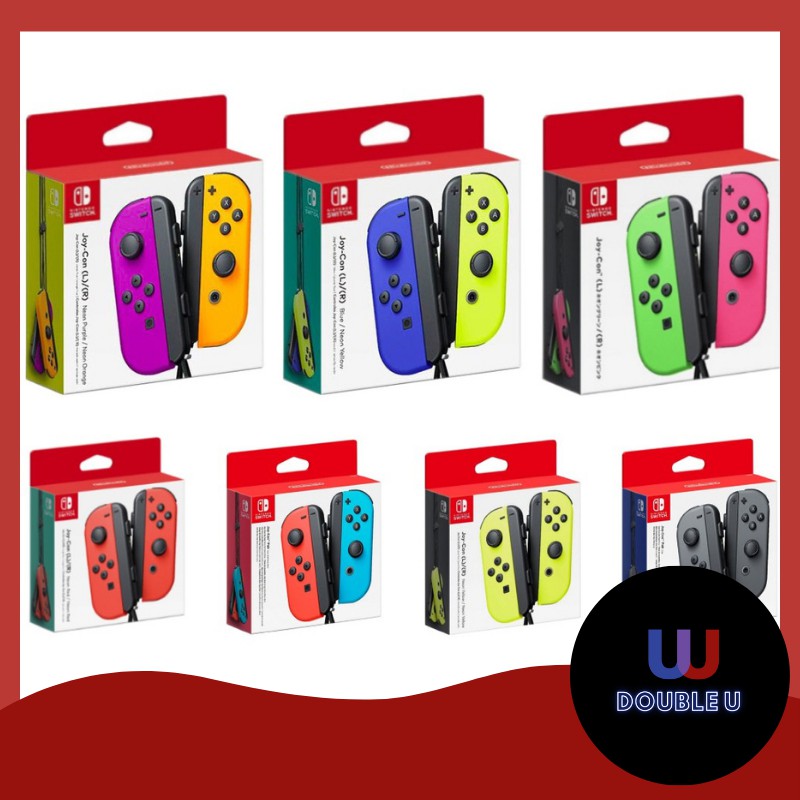 [Ready Stock] Nintendo Switch Joy Con Controller L/R Official Set ...