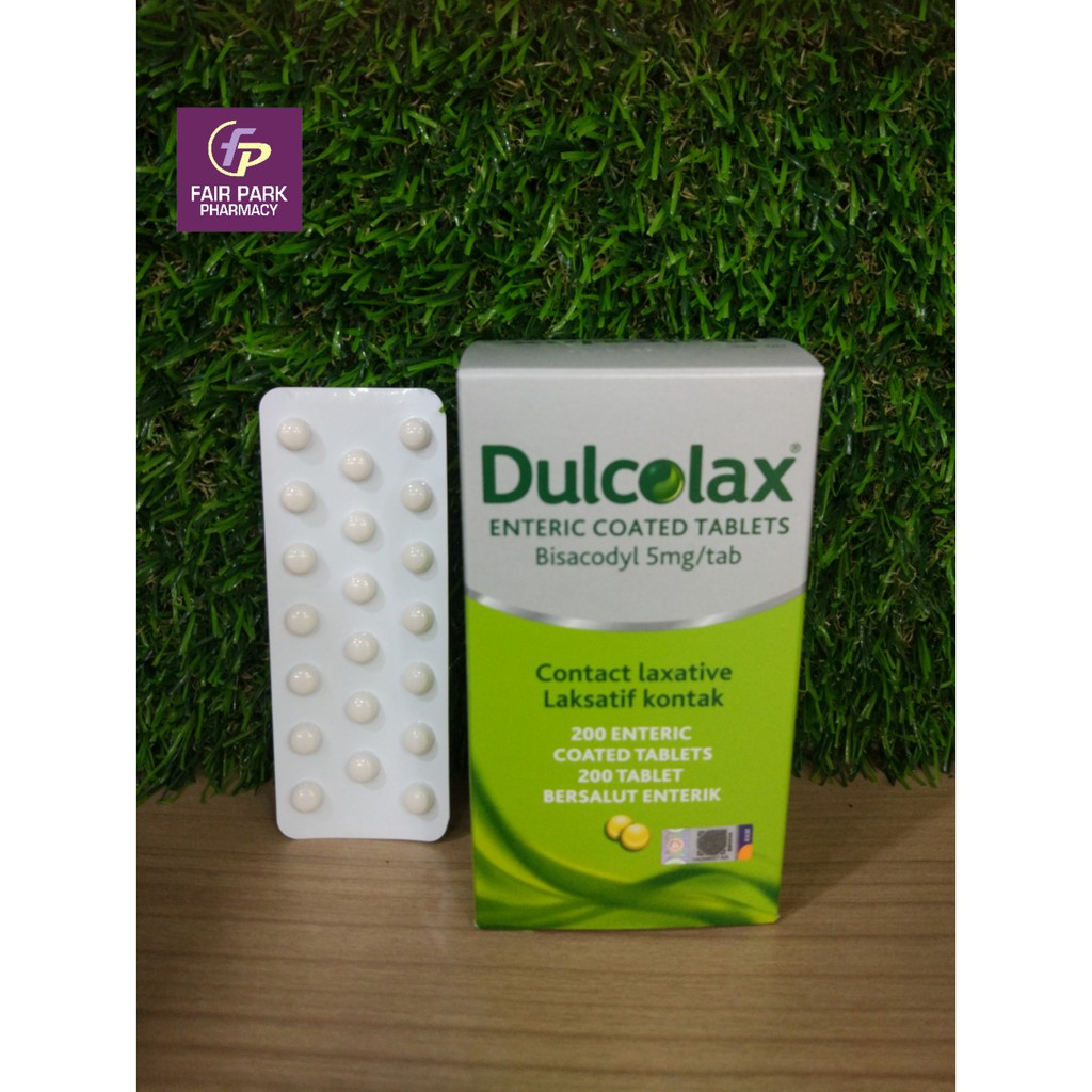 FPpharmacy Dulcolax 5mg Tabs 200's - For Constipation (EXP: 05/2026 ...