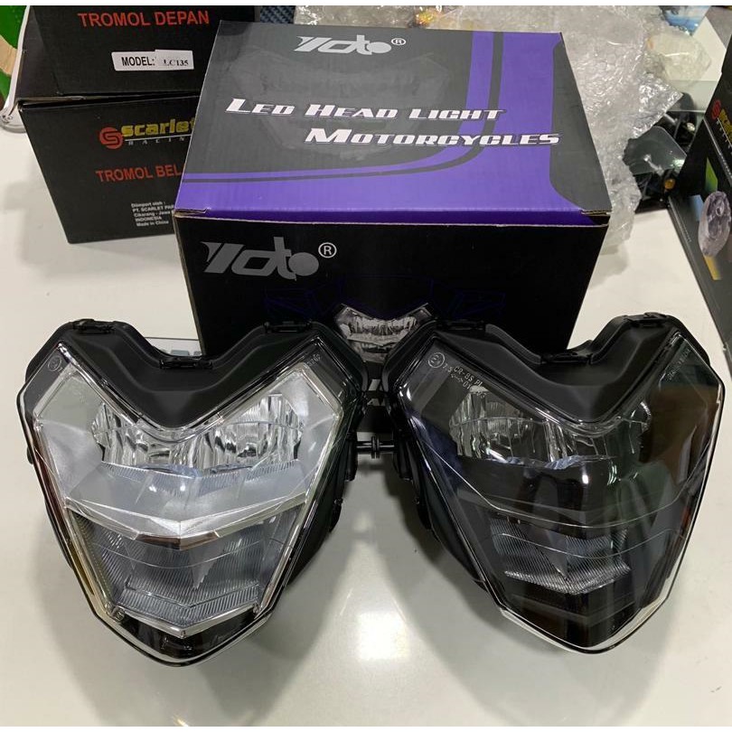 VISS RS150 LED HEAD LAMP ASSY // HEADLAMP HEADLIGHT HEAD LIGHT LAMPU DEPAN BESAR RS150R RS150