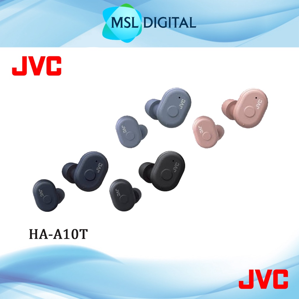 JVC Bluetooth True Wireless Earbuds Memory foam InEar Earphone with