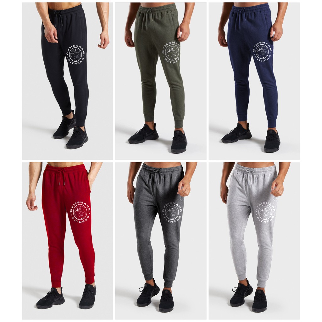 GYMSHARK MENS LEGACY PLUS JOGGERS Pants Cotton Gym Cotton Stretch  #dmfashion