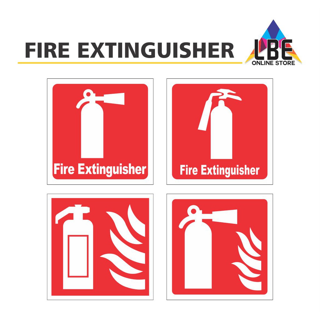 Buy fire extinguisher signage Online With Best Price, Aug 2026 | Shopee ...