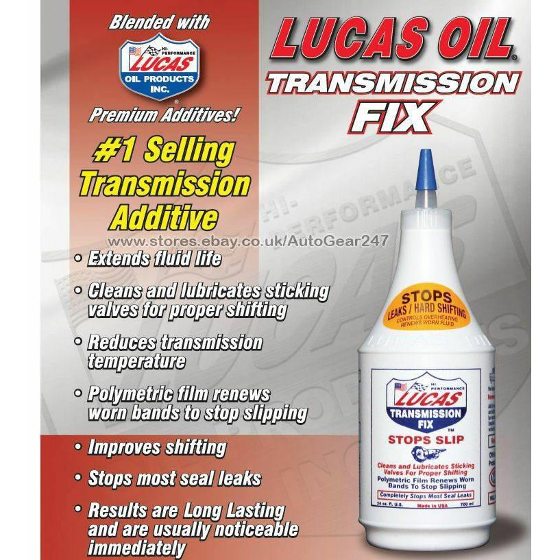 Lucas Oil Transmission Fix/ Stops Slips 710ML / Stop Leak ATF Shopee