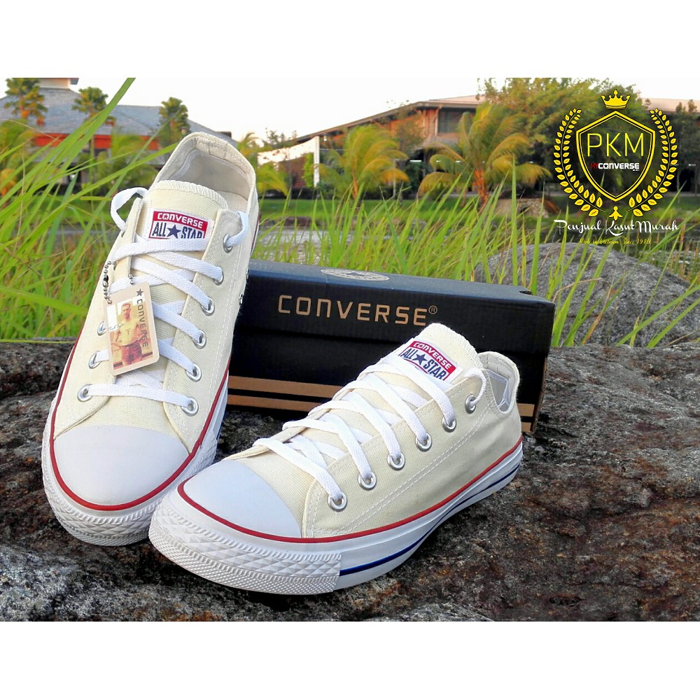 READY STOK CONVERSE CLASSIC ALL STAR CREAM BEIGE Shopee Malaysia