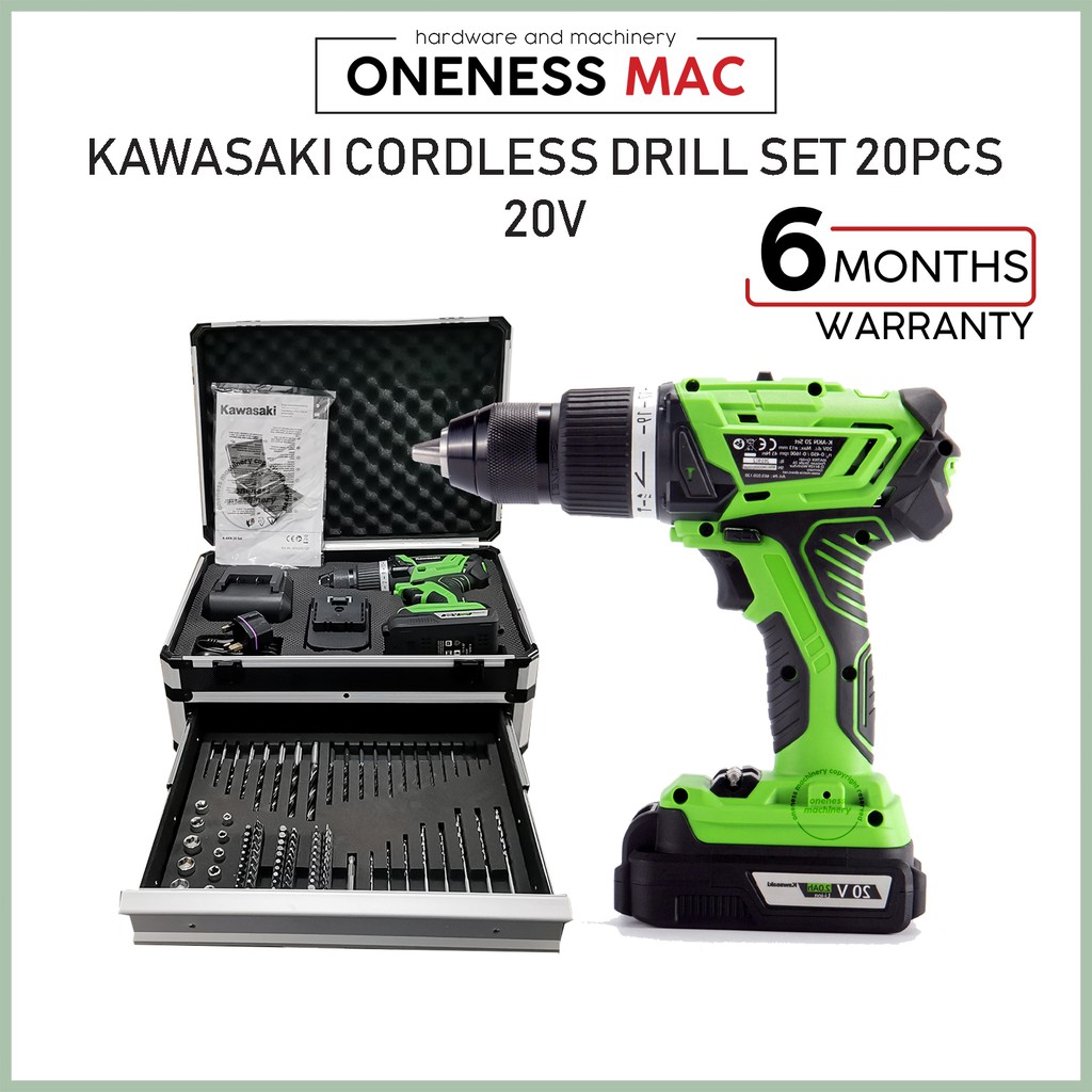 Kawasaki cordless tool set sale