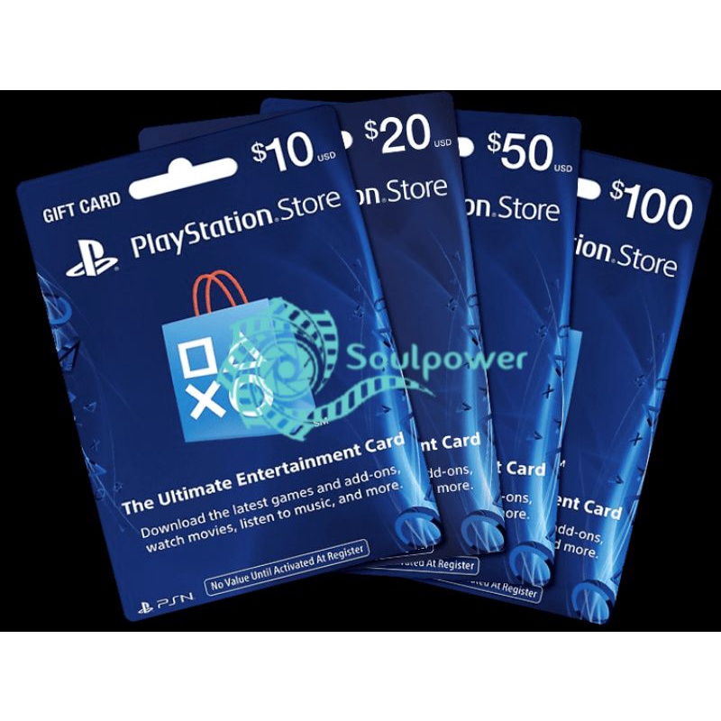 $20 PlayStation Store Gift Card, PlayStation/PS Vita/PS3/PS4