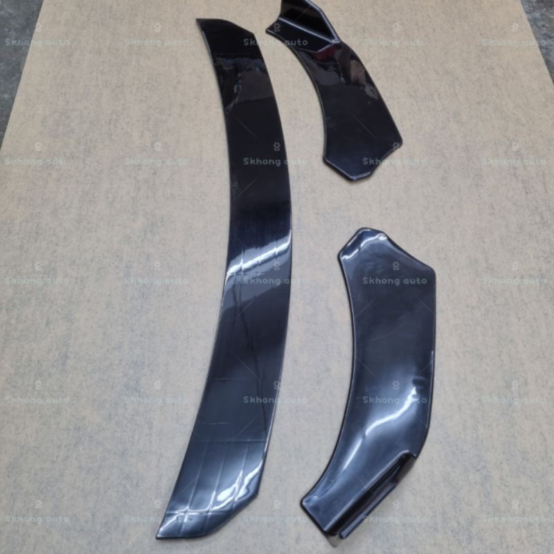 LIPS Universal FRONT BUMPER DIFFUSER Lip Can Fit All Car WIRA SAGA ...