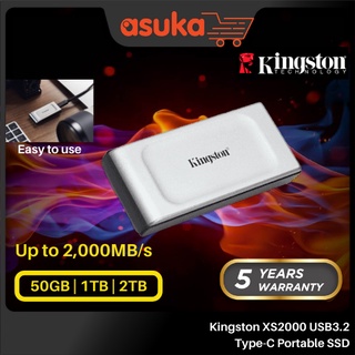 Kingston XS2000 High-Performance External SSD, 500GB - 4TB