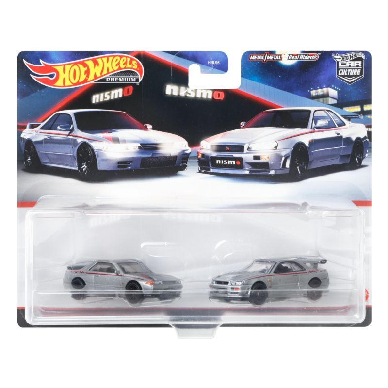 Hot Wheels Premium Double Twin Pack Nissan Nismo Case C Nissan Skyline ...