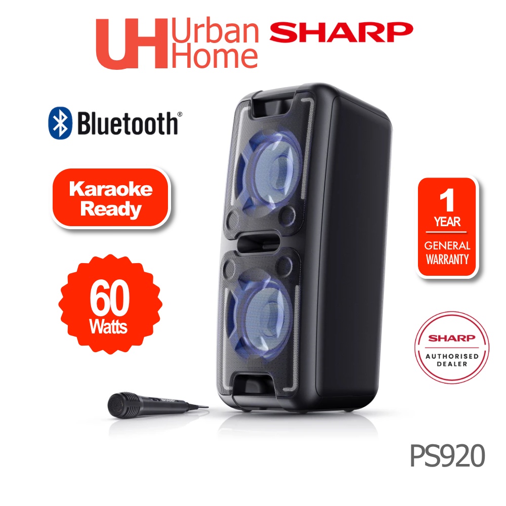 Sharper image karaoke machine best sale portable speaker