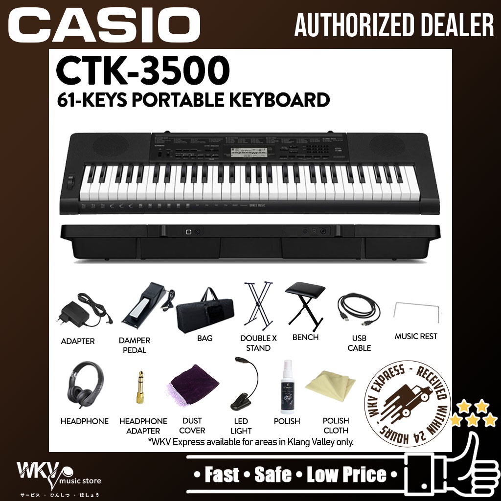 Casio ctk outlet 3500 usb