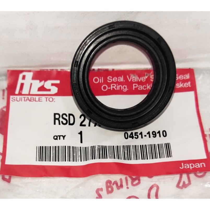 100 ORIGINAL ARS JAPAN RXZ Fork Oil Seal Getah Fok Duct Seal RUBBER