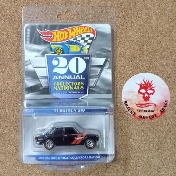 Hot Wheels 20th Annual Collectors buy Nationals ‘71 Datsun 510 Bluebird