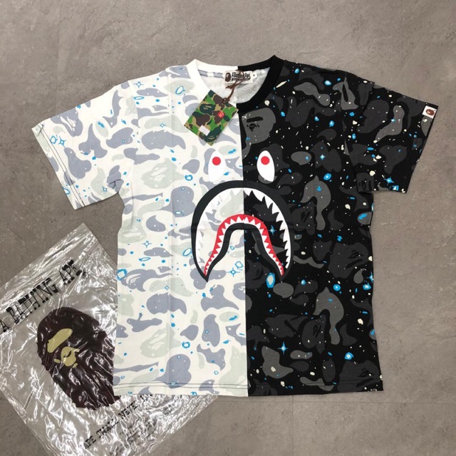 Glow in the shop dark bape tee