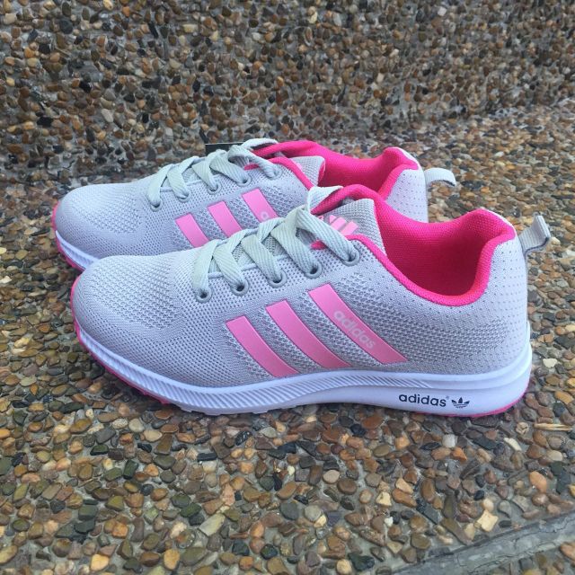 Adidas cloudfoam 2024 grey pink