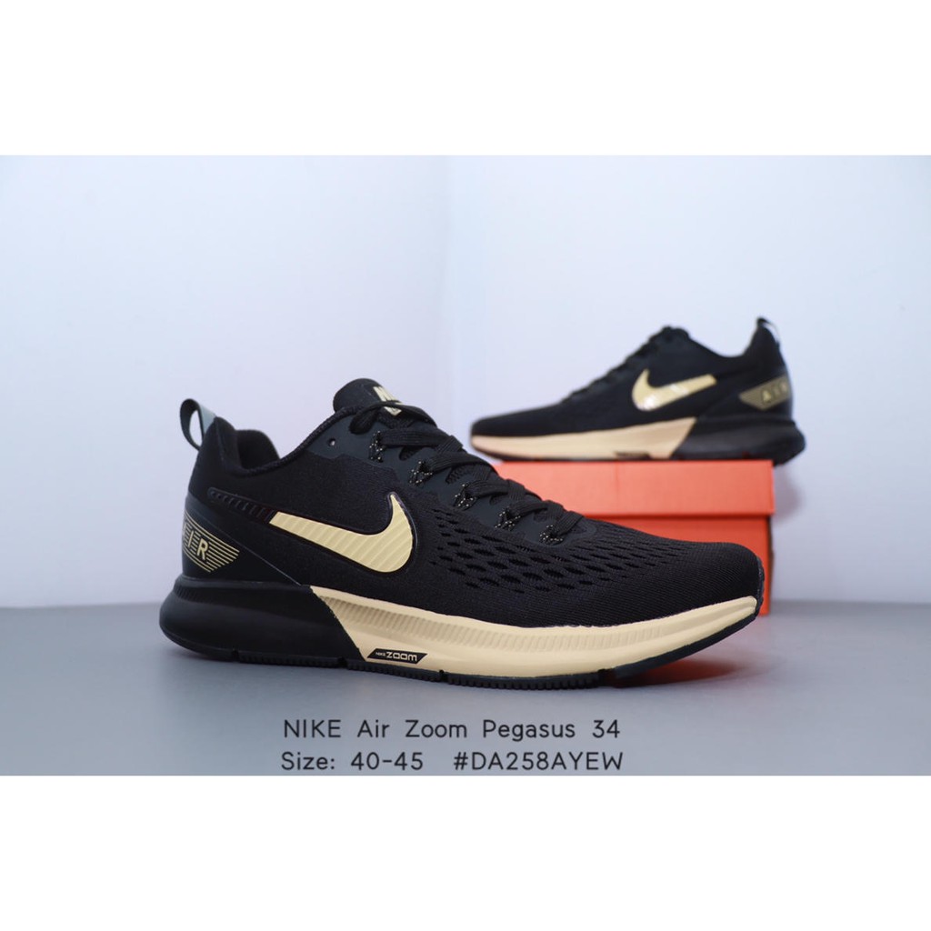 Pegasus 34 clearance black gold mens