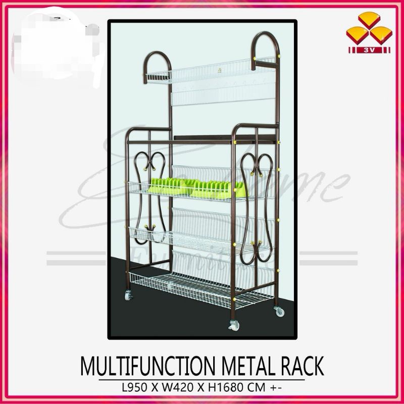 Kitchen Storage Rak dapur/Rak pinggan 3V/Rack /Rack Sink/Rak pinggan ...
