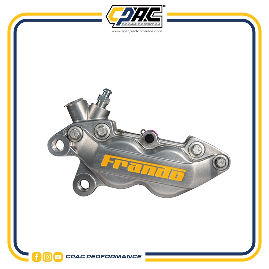 FRANDO FR6 4 Piston Brake Caliper (Axial) Shopee Malaysia
