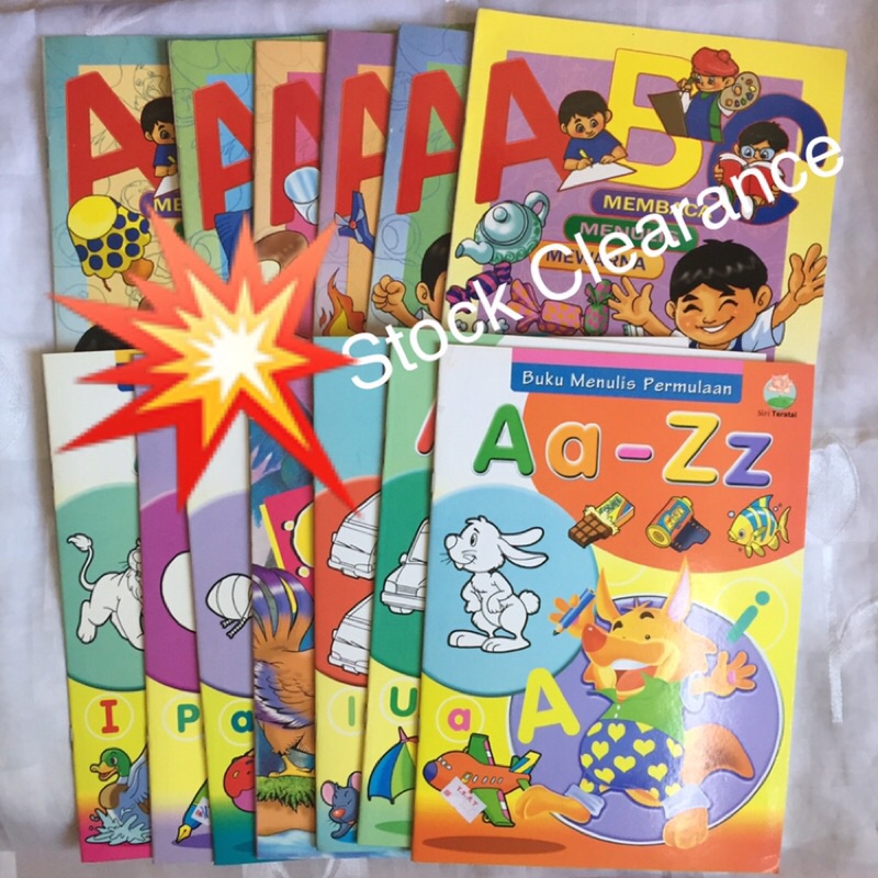 Buku Menulis ABC abc 1-20 | Shopee Malaysia