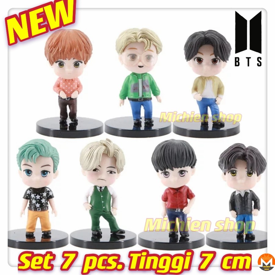 Bts TINY TAN/FIGURE BTS MINI FIGURE /BTS KPOP Display Miniature ...