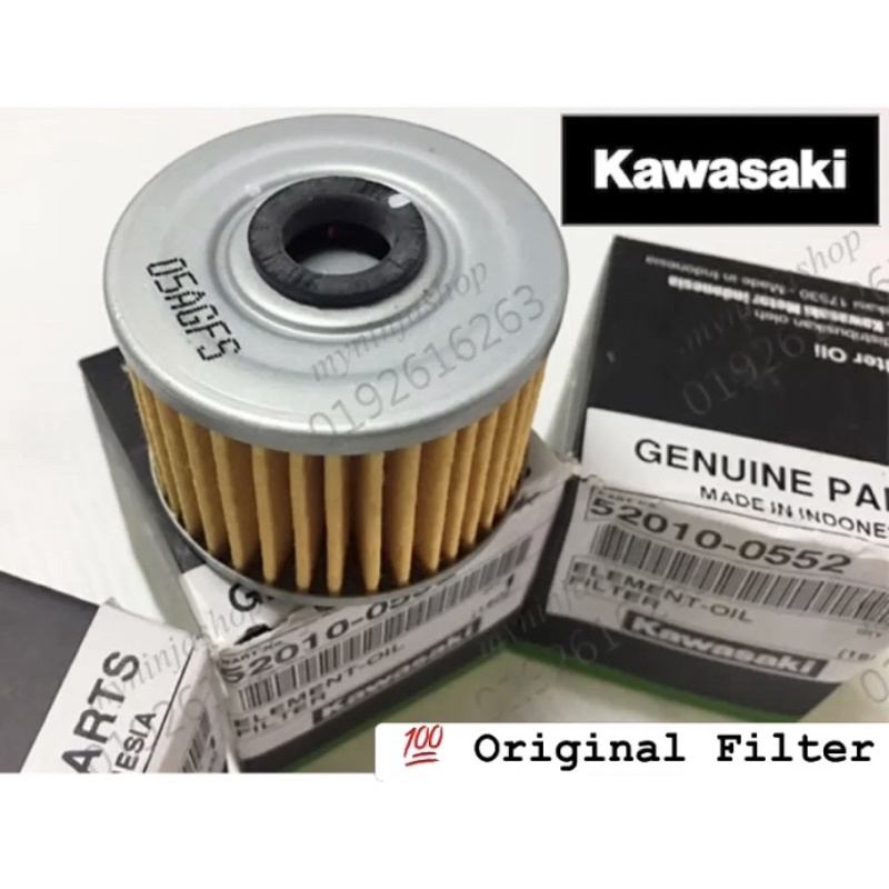🇲🇾 100 Original Ori Kawasaki NINJA 250 SL KLX 150 KLX 250 Element Oil
