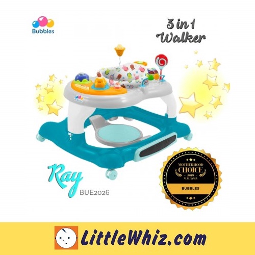 BABY WALKER FREE SHIPPING VOUCHER Bubbles 3 in 1 Baby Walker Ray READY STOCK MALAYSIA BRAND WALKERS Shopee Malaysia