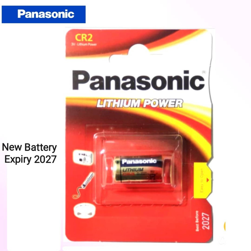 Panasonic CR2 Lithium Battery 100 Original Shopee Malaysia