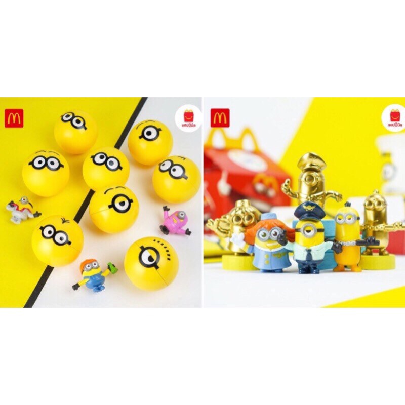 (READY STOCK) Mcd Mcdonald's Happy Meal Toy Minions The Rise Of Gru ...