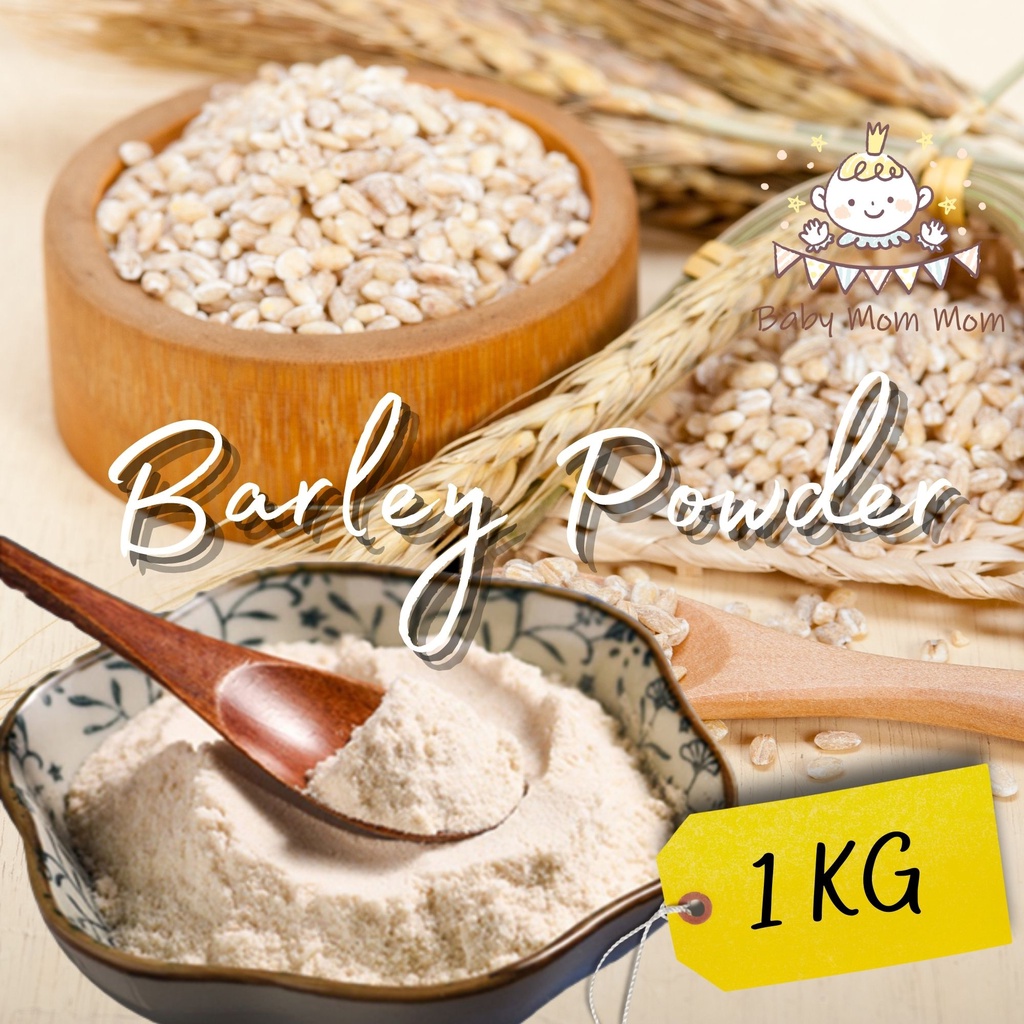 Organic Barley Powder / Tepung Barli Organic 薏米粉 (熟) Plant Herbal ...