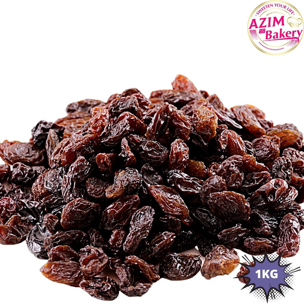 Sultana Raisin Iran 100g 250g 500g 1kg Kismis Sultana Iran