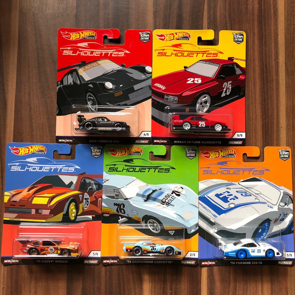 Hot wheels discount car culture silhouettes