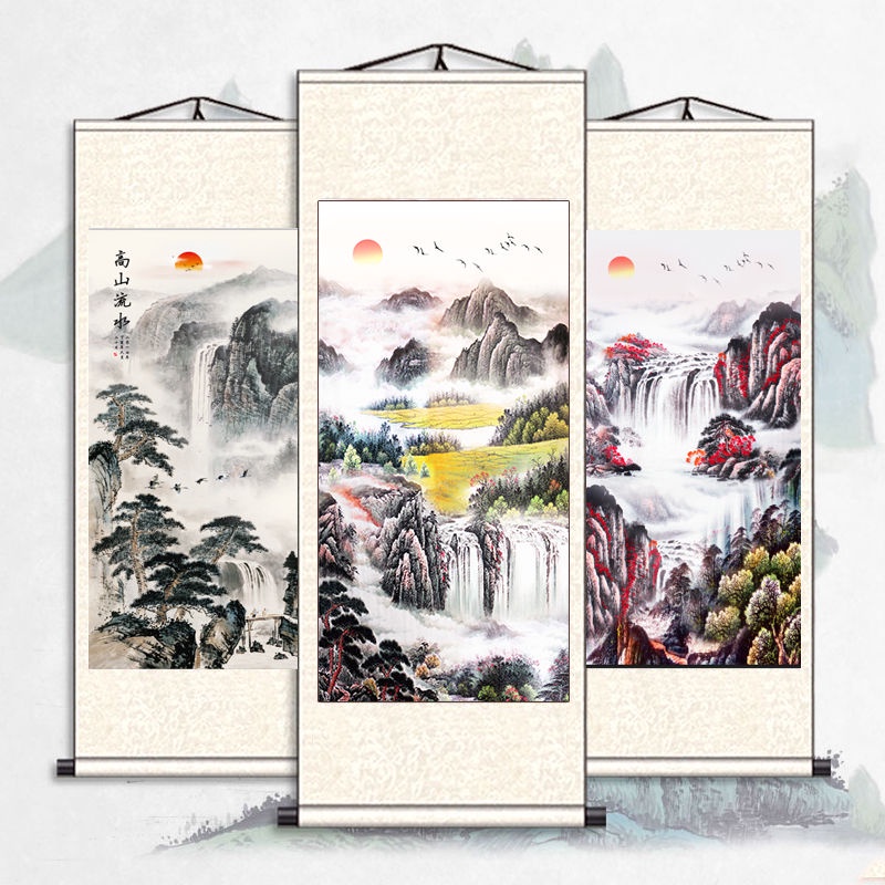 Traditional Chinese painting Feng Shui painting landscape painting ...