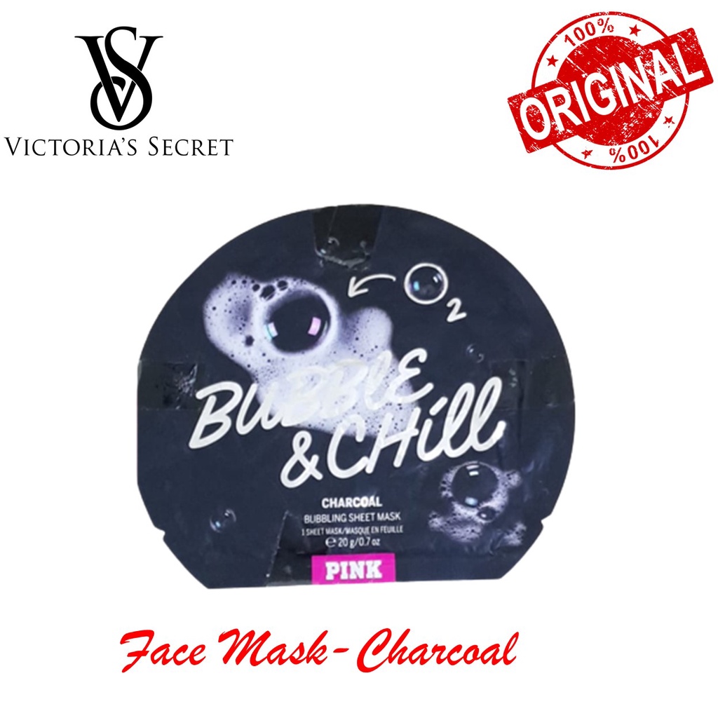 Original Victorias Secret Face Mask No Stress No Mess Masker Shopee Malaysia 