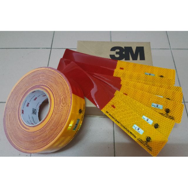 1 ROLL LORRY SIDE 3M REFLECT STICKER | Shopee Malaysia